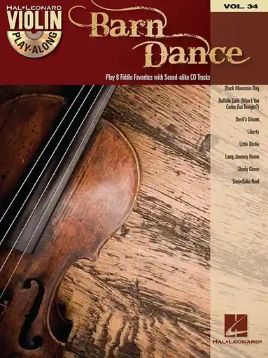 Play-Along Series: Barn Dance - Play 8 Fiddle Favorites with Sound-alike CD Tracks No Minimum Order