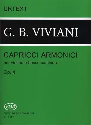 Viviani, G.B.: Capricci Armonici Op.4 (violin, Cello, Piano) Deal