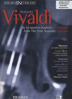 Vivaldi, Antonio: Autumn from The Four Seasons (violin & piano or CD) Viral