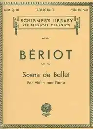 No Minimum Order De Beriot, C.A.: Scene de Ballet, Op.100 (violin & piano)