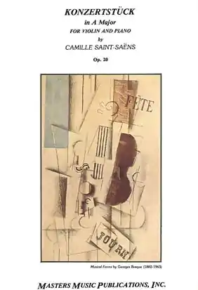 Shop Now Saint-Saens, Camille: Konzertstueck in A Op.20 (violin & piano)