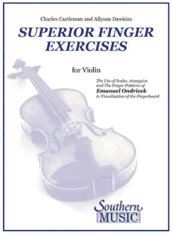 Castleman (Dawkins): Superior Finger Exercises for Violin Limited Time
