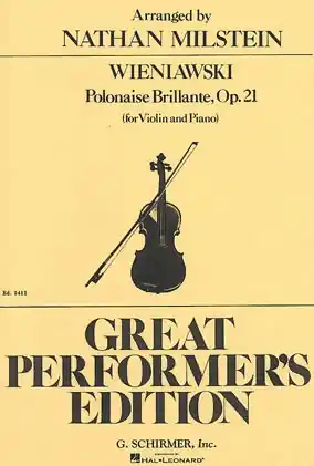 Best Choice Wieniawski, Henri (Milstein): Polonaise Brilliant Op.21 (violin & piano)