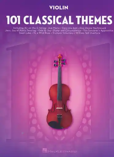 Fan Favorite Hal Leonard: (Collection) 101 Classical Themes (violin)