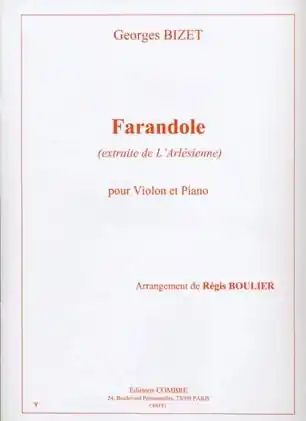 Bizet, Georges: Farandole-extraite de L'Arlesienne (violin & piano) Free Delivery