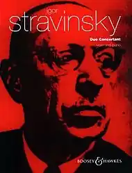 Popular Stravinksy, I.: Duo Concertante (violin & piano)