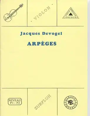 Devogel, Jacques: Arpeges (violin & piano) One Day Deal