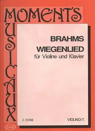 Brahms, Johannes (Repassy): Hungarian Dances #5 (violin & piano) Fast Shipping