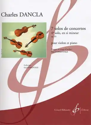 Place Order Dancla, Charles: Fourth Solo in b minor (violin & piano)