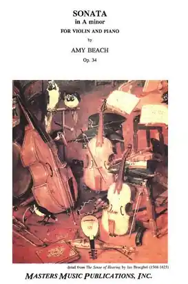 Shop Now Beach, Amy: Sonata in A minor Op.34 (violin & piano)