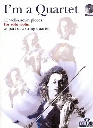 Worldwide Shipping Fraser, Donald: I'm a Quartet (violin and CD)