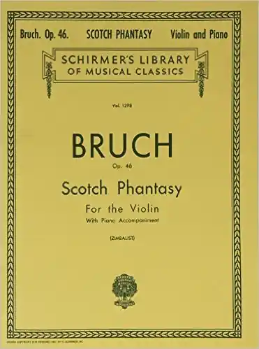 Bruch, M. (Zimabalist): Scottish Fantasy, Op.46 (violin, and piano accompaniment) Bulk Order