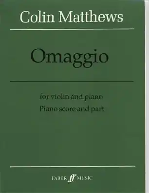 Matthews, Collin: Capriccioletto & Omaggio (violin & piano) Price Drop