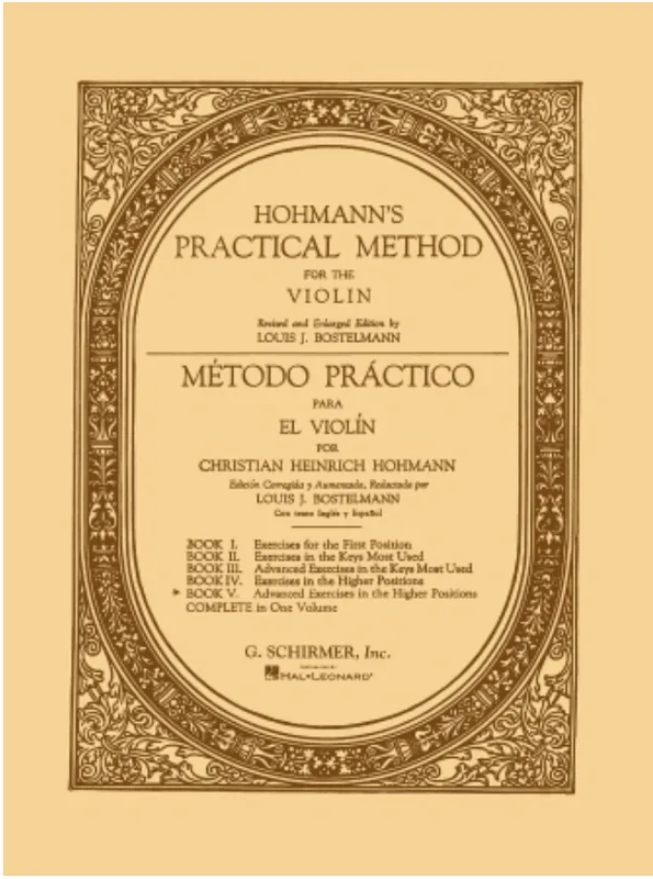 Mega Sale Hohmann, C.H.: Practical Violin Method Vol.5