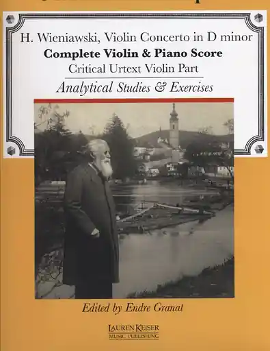 Wieniawski, Henri & Sevcik (Granat).: Violin Concerto in D minor/Studies Op. 17 ( 2 books) Free Returns