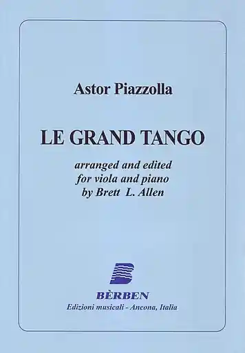 One Day Deal Piazzolla, Astor (Allen): Grand Tango (viola & piano)