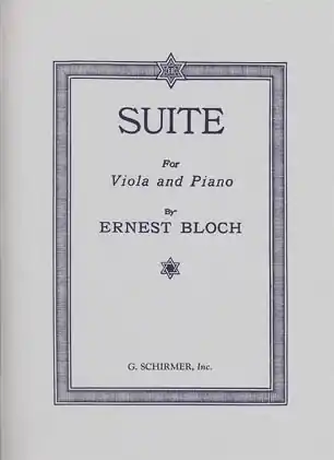 Cheap Bloch, Ernest: Suite 1919 (Viola & Piano)