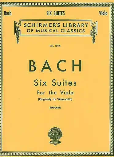 Bargain Bach, J.S. (Lifschey): Six Cello Suites transcribed for the Viola