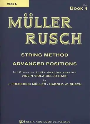 Time-Limited Muller, J.F. & Rusch, H.W.: String Method, Bk.4 (viola)