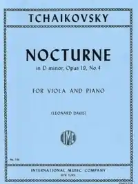 Tchaikovsky (Davis): Nocturne in D minor, Op.19, No.4 (viola & piano) Editor’s Pick