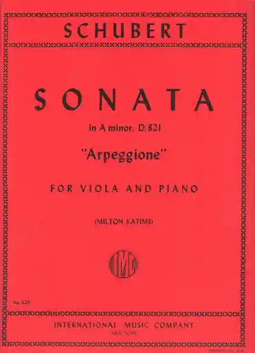 Schubert, Franz (Katims): Sonata in A minor ''Arpeggione''IMC Budget