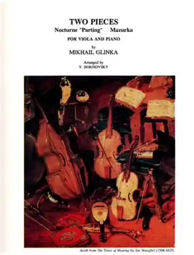 Worldwide Shipping Glinka, Mikael: Sonata in D minor (viola & piano)(violin & piano)