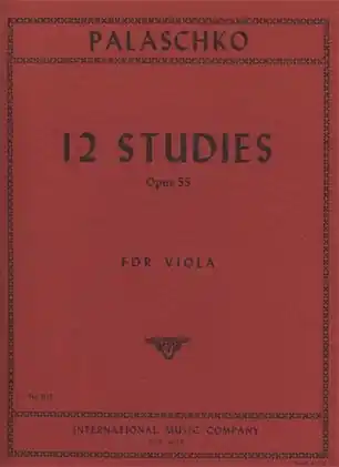 Palaschko: Twelve Studies Op.55 (viola) Secure Checkout