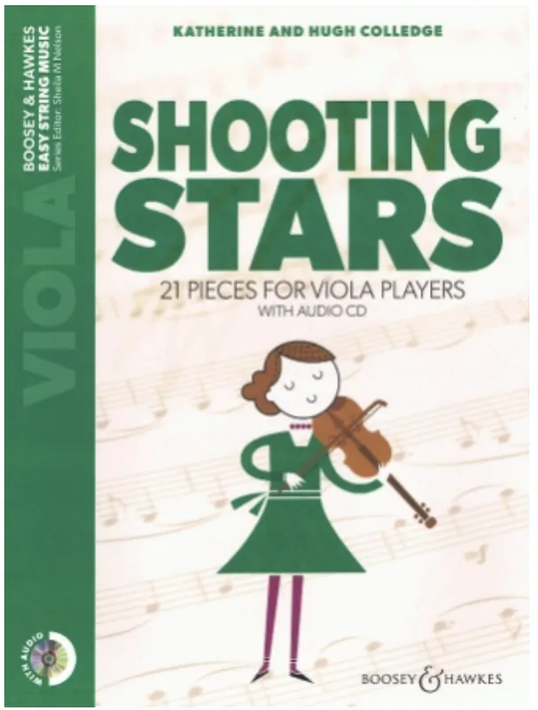 Worldwide Shipping Colledge: Shooting Stars - 21 Pieces for Viola Players (viola and piano) Boosey & Hawkes