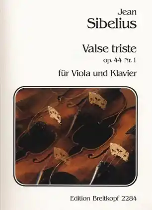Sibelius, Jean: Valse Triste (viola & piano) Handmade