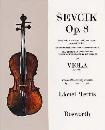 Buy Direct Sevcik, O. (Tertis): Changes of Position Op.8 (Viola)
