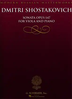 Shostakovich, D.: Sonata Op.147 (viola & piano) Exclusive
