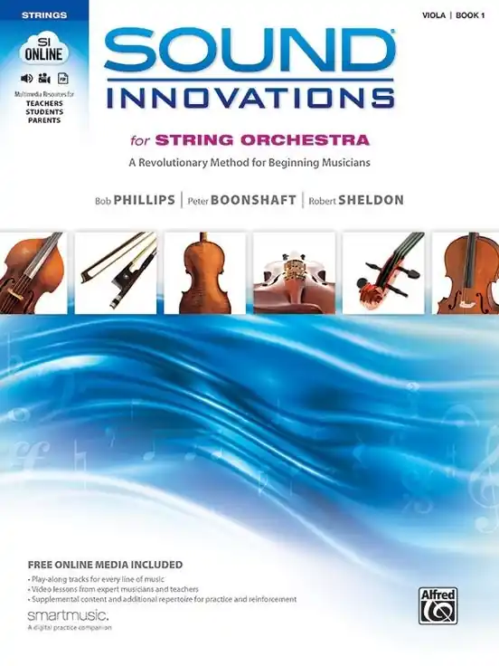 Phillips, Boonshaft, Sheldon: Sound Innovations for String Orchestra, Book 1, (viola + Online Media) Alfred Popular
