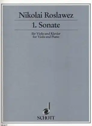 Roslawez, Nikolai: Sonate #1 (viola & piano) Big Sale