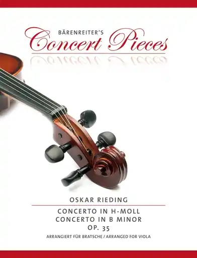 Clearance Rieding, O. (Sassmannshaus): Viola Concerto Op.35 in B minor (viola & piano) B√§renreiter