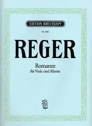 Handmade Reger, Max: Romance in G Major (Viola & Piano)