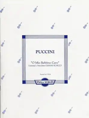 Puccini, Niccolo (Arnold): O Mio Babbino Caro Limited Time
