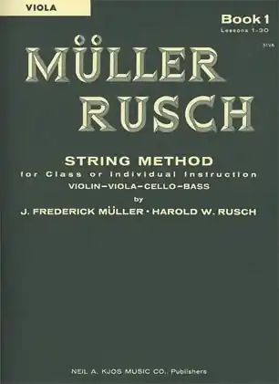 Editor’s Pick Muller, J.F. & Rusch, H.W.: String Method, Bk.1 (viola)