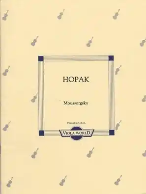 Special Discount Moussorgsky, Modeste (Arnold): Hopak (viola)