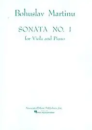 Martinu, Bohuslav: Sonata No. 1 (viola & piano) Shop Now