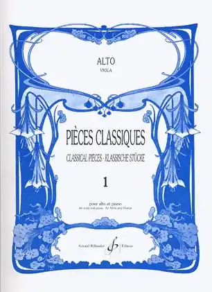 Laine: Pieces Classiques (viola & piano) Budget
