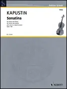 Handmade Kapustin: Sonatina op158 (viola, piano) SCHOTT