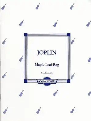 Joplin, Scott (Arnold): Maple Leaf Rag (viola & piano) Free Delivery