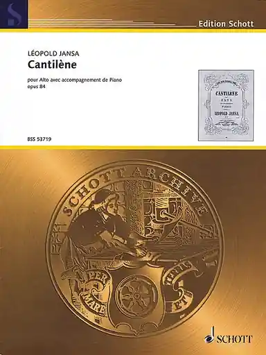 Premium Jansa, Leopold: Cantilene, op. 84 (viola & piano)