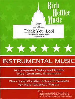 Heffler, R.: Thank You, Lord (viola & piano) In Demand