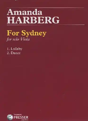Free Returns Harberg, Amanda: For Sydney (viola solo)