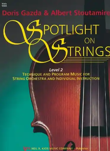 Best Choice Gazda: Spotlight on Strings, Book 2 (Viola)