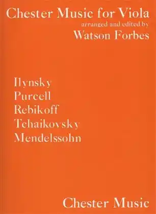 Best Price Forbes, Watson (arr): Ilynsky, Purcell, Rebikoff, Tchaikowsky, Mendelssohn (viola/piano)