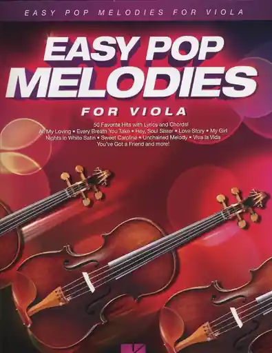 Affordable Easy Pop Melodies (Viola)