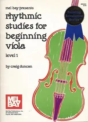 Duncan, Craig: Rhythmic Studies for Beginning Viola While Supplies Last