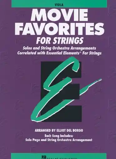 Last Chance Del Borgo: Movie Favorites for Strings (viola)